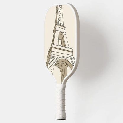 Eiffel Tower Parisian Elegance Pickleball Paddle