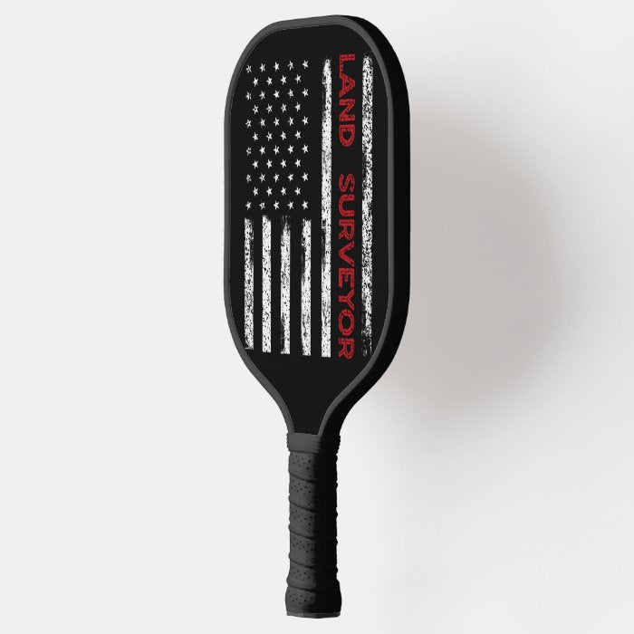 USA THEMED LAND SURVEYOR - GIRILUS™ Pickleball Paddle