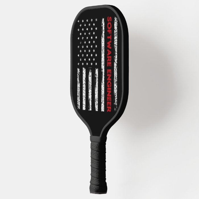 USA THEMED SOFTWARE ENGINEER - GIRILUS™ Pickleball Paddle